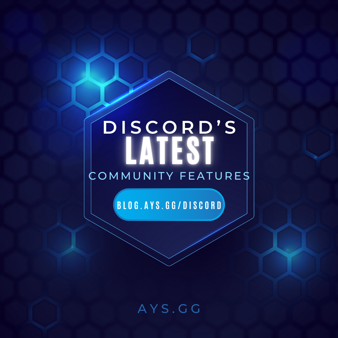 Discord's LATEST Community Features